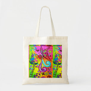 la magie colorée répand sac fourre-tout