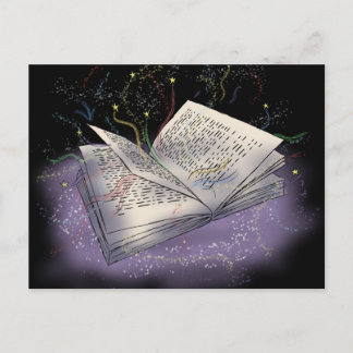 La magie de la lecture Carte postale
