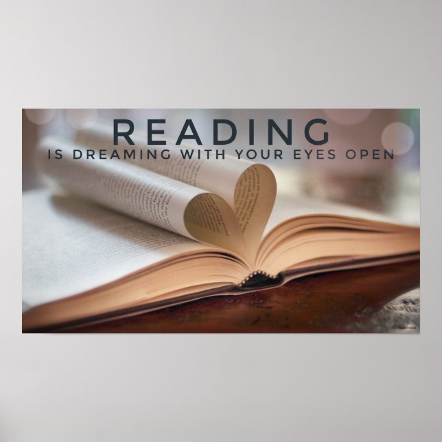 La magie de la lecture Poster (Devant)