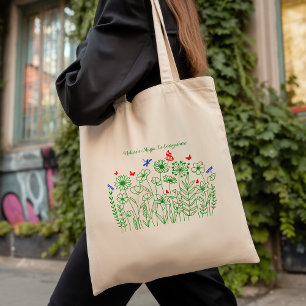 La magie de la nature est un Sac fourre-tout parto