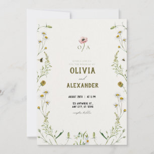 La magie du mariage des longues invitations