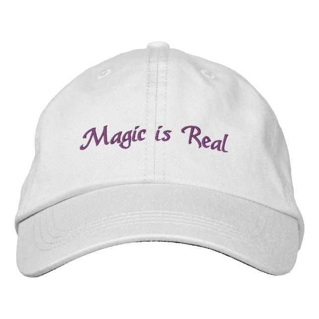 La magie est un casquette brodé (Devant)