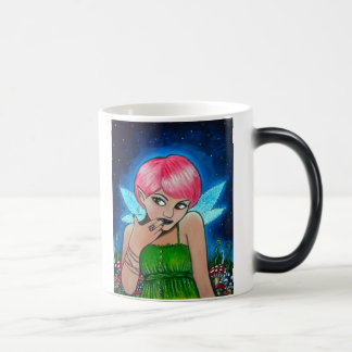 La magie répand tasse