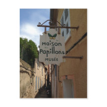 La Maison Des Papillons Musee postcard