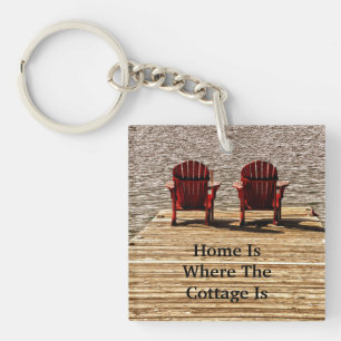 La Maison Est L'Endroit Où Le Cottage Est Des Cha