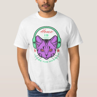 La maison est où la maison est T-shirt