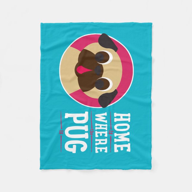 La maison est où le carlin est couverture (Devant)