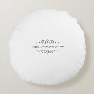 La maison est partout où vous êtes - Cosy coussin 