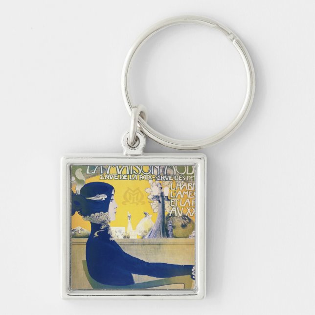 La Maison Moderne, c.1902 Keychain (Front)