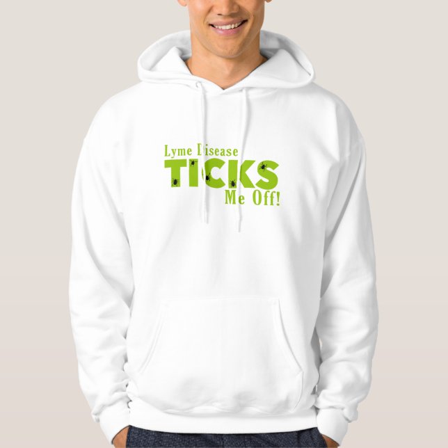 La Maladie de Lyme Me Détache Du Sweat - shirt à c (Devant)