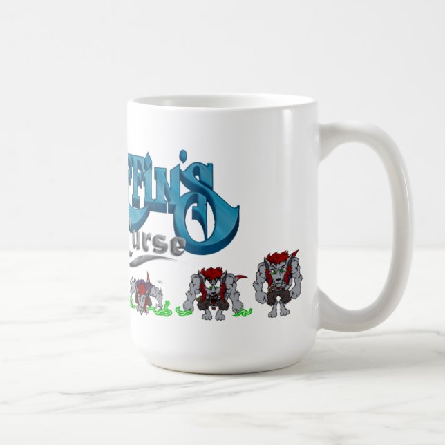 La malédiction de MacGuffin transforment la tasse (Droite)