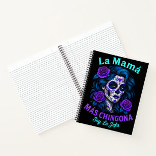 La Mamá Más Chingona Funny Spanish Mom Notebook