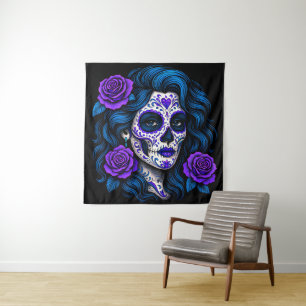 La Mamá Más Chingona Funny Spanish Mom Tapestry