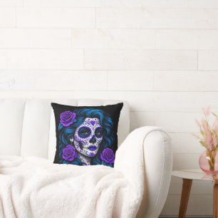 La Mamá Más Chingona Funny Spanish Mom Throw Pillow