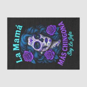 La Mamá Más Chingona Funny Spanish Mom Tissue Paper
