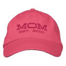 La maman a établi 2010 (personnalisable) casquette brodée