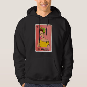 La Mamazota Mexican Slang Lottery Bingo Cards Hoodie
