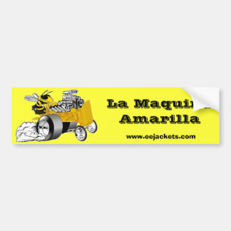 La Maquina Amarilla Bumper Sticker