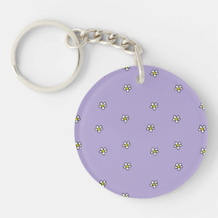 La marguerite fleurit le motif pourpre