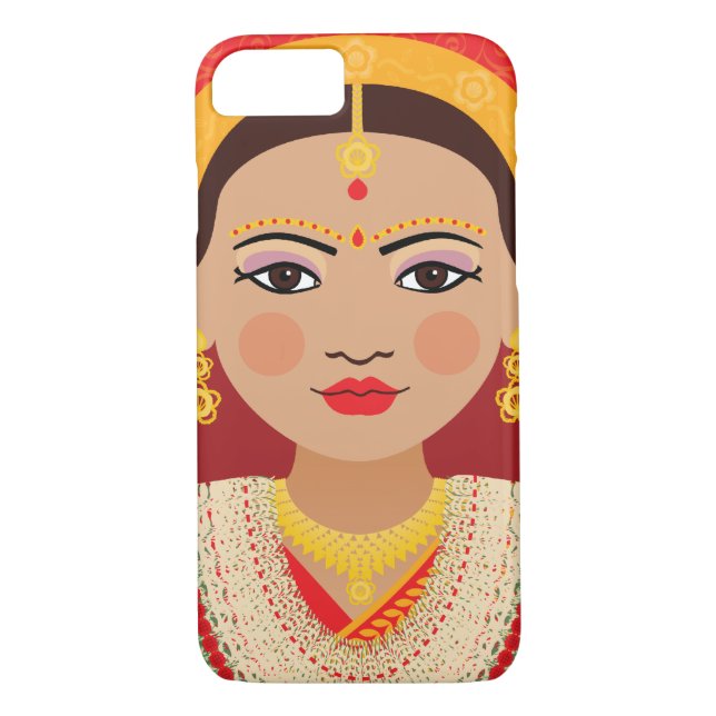 La mariée népalaise Matryoshka Coque (Dos)