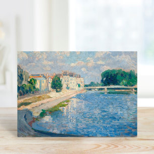 La Marne à Lagny   Henri Lebasque Card