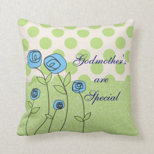 La marraine sont coussin spécial