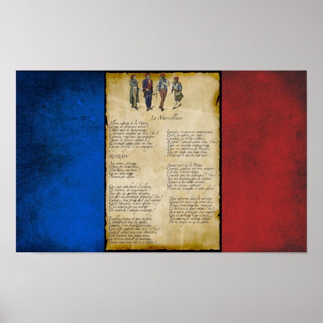 La Marseillaise Poster (Front)