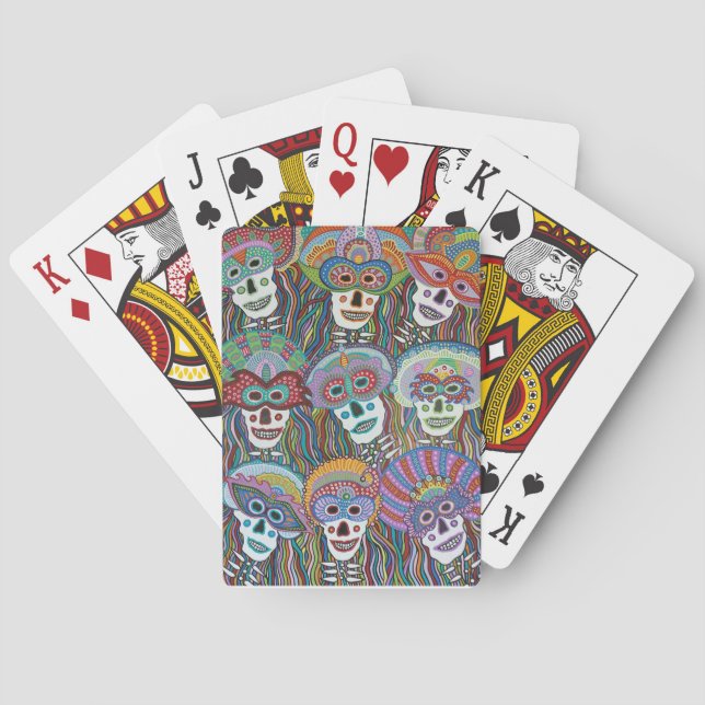 La Mascarada de los Muertos Playing Cards (Back)