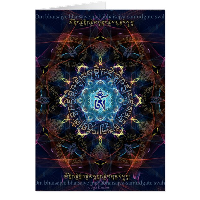 La médecine Bouddha - Bhaisajyaguru (Devant)