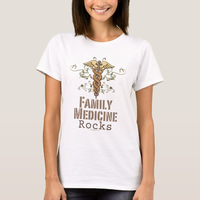 La médecine de la famille bascule le T-shirt (Devant)