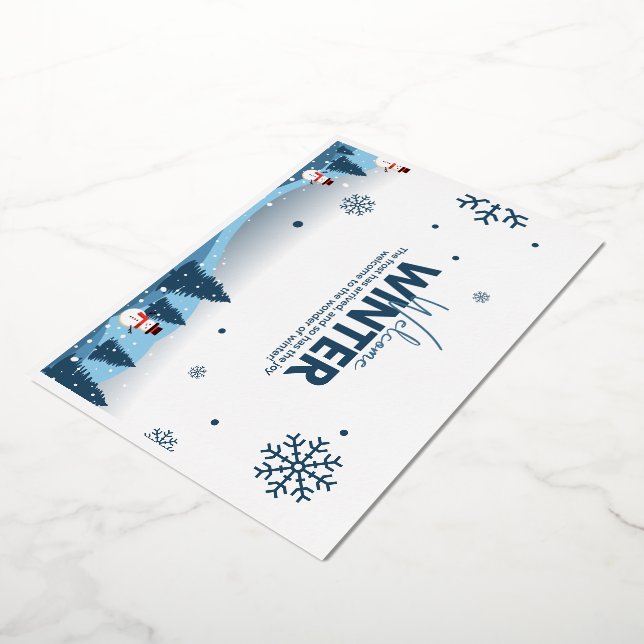 La meilleure carte cadeau pour l'hiver et Noël (Rotation)