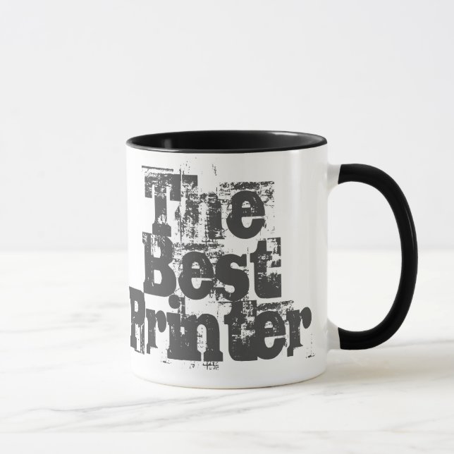 La meilleure imprimante - Mug à café à deux tons (Droite)