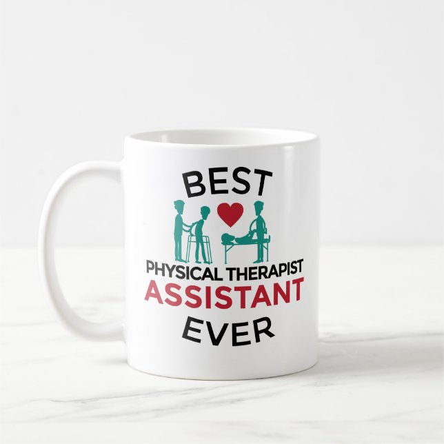 La meilleure tasse de café d'assistant de (Gauche)