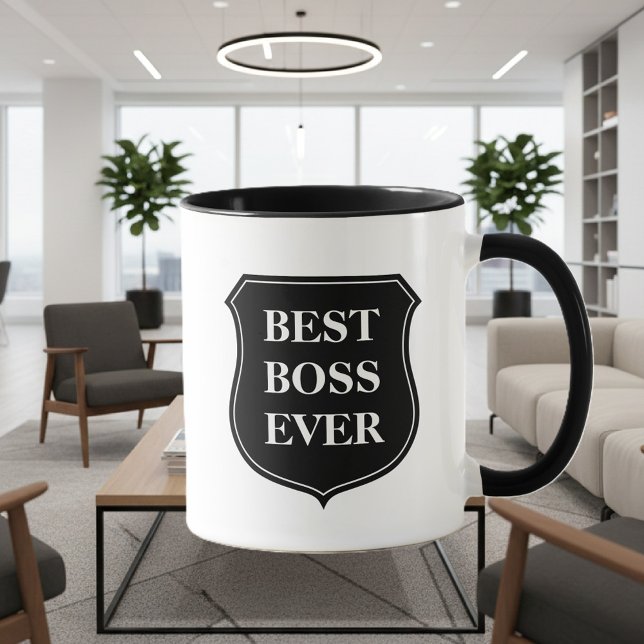 La meilleure tasse de café de patron jamais avec (boss coffee mug)
