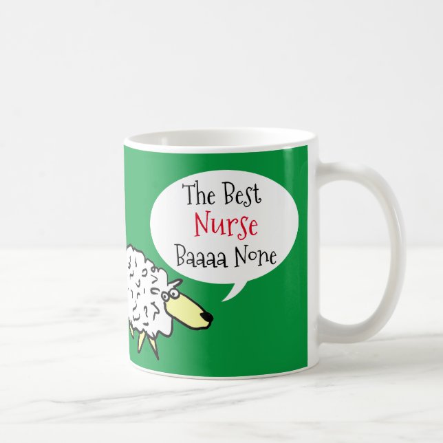 La meilleure tasse de café infirmière (Droite)