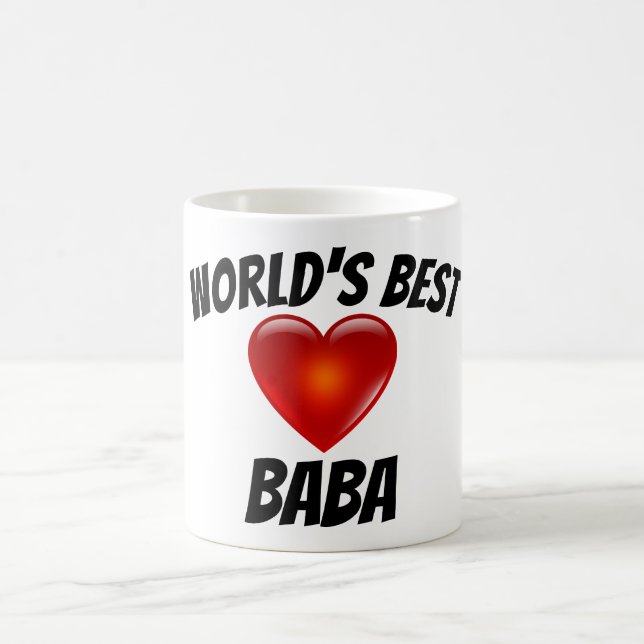 La meilleure tasse de coeur du baba du monde (Centre)