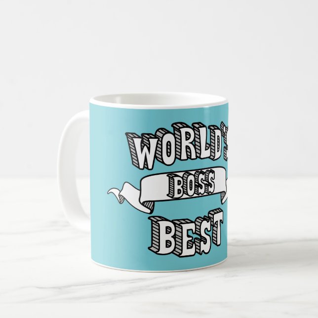 La meilleure tasse des textes de typographie du (Devant gauche)