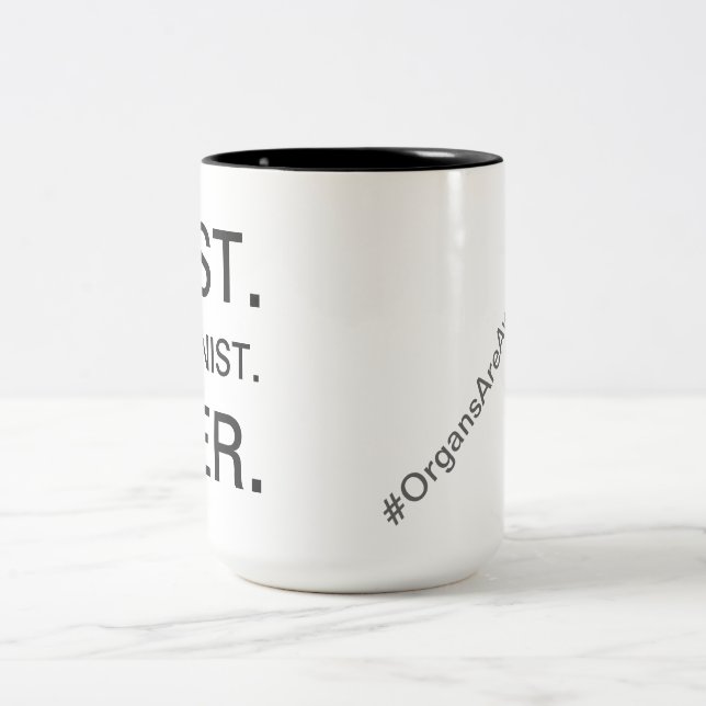 La meilleure tasse d'organiste jamais (Centre)