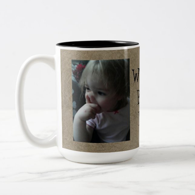 La meilleure tasse du papa du monde drôle (Gauche)
