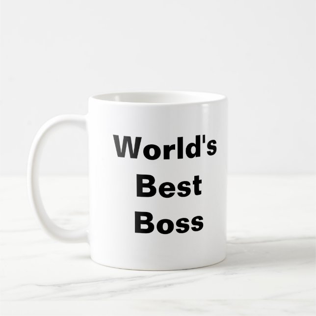 La meilleure tasse du patron du monde (Gauche)