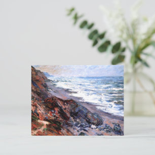 La mer à Pourville par Monet, Carte postale