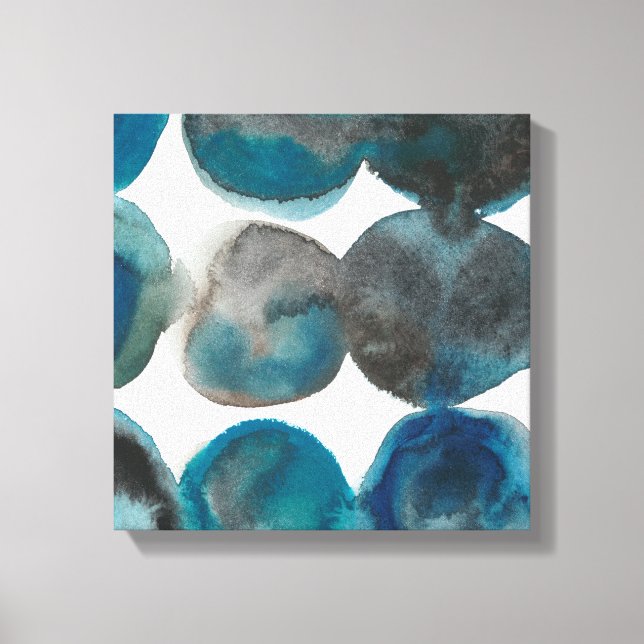 La Mer - Circles Canvas Print (Front)