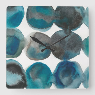 La Mer - Circles Square Wall Clock