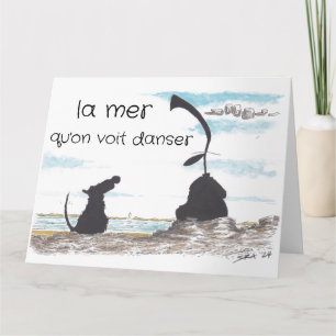 La Mer Greetings Card