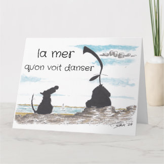La Mer Greetings Card