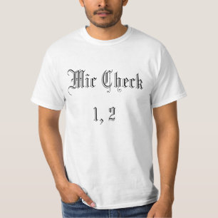 La MIC vérifient le T-shirt de Sic1Eight