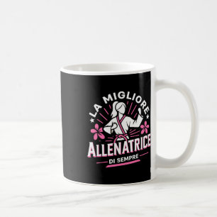 La Migliore Allenatrice Idee Regalo Maestra Karate Coffee Mug