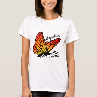 La migration est un T-shirt naturel