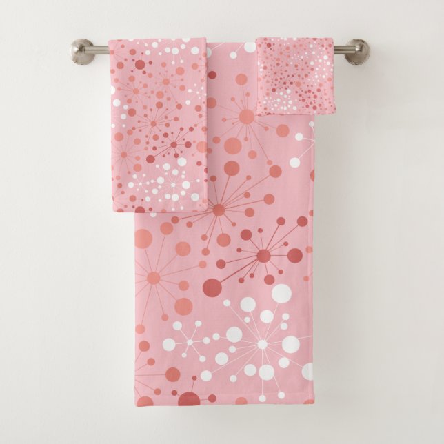 La moitié du siècle rose et blanche rétro (En situation)