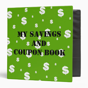 La mon épargne et classeur de livret de coupons
